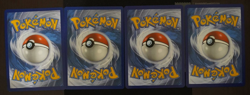 Pokemon 4-Card Lot Pikachu V, Conkeldurr V, Typhlosion V, & Volcanion V NM - Image 2