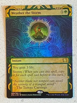 MTG Strixhaven Mystical Archive Foil Weather the Storm - Rare - Image 1
