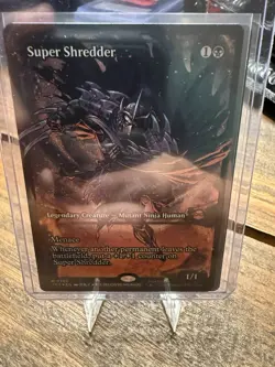 Magic: The Gathering Super Shredder Legendary Creature Foil Showcase TMNT - Image 1