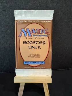 Revised Booster Pack Magic the Gathering, Factory Sealed 1994 Unopened! Clean! - Image 1