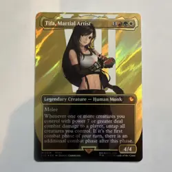 Tifa, Martial Artist - MTG Final Fantasy Borderless Surge Foil - Image 1