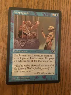 MTG Magic the Gathering Propaganda (80/350) Tempest HP - Image 1