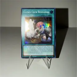 Konami Yu-Gi-Oh! TCG Clown Crew Rehearsal BLZD-EN059 Spell Holo Blazing Dominion - Image 1