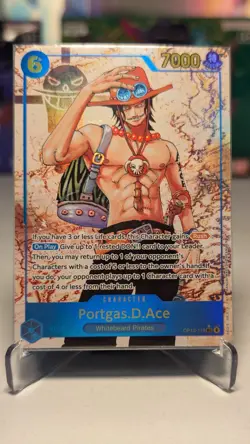 One Piece Card Game - Portgas.D.Ace - OP13-119 - SEC Alt Art - Image 1