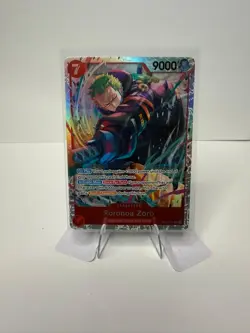 Roronoa Zoro EB04-007 Super Rare Adventure on Kami's Island One Piece Foil NM - Image 1