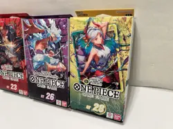 One Piece Starter Deck Lot ST-23 ST-26 ST-28 Shanks Luffy Yamato Sealed Lot 3 - Image 3