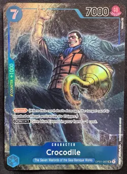 One Piece Crocodile OP01-067 Parallel SR English NM - Image 1