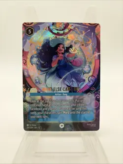 Disney Lorcana Enchanted What Else Can I Do Wilds Unknown 237/204 - Image 2