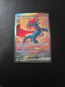 Salamence EX Rare Holo Special Illustration Card 187/159 Sv09: Journey Together - Image 2