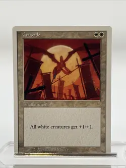Magic The Gathering Revised Banned Card Near Mint Never Played Crus@de - Image 1