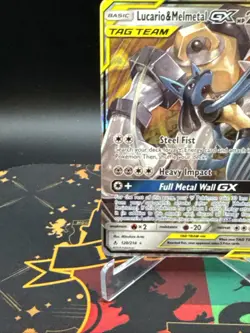Pokemon Lucario and Melmetal GX SM Unbroken Bonds Card 120/214 - Image 5