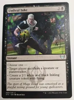 MTG Magic The Gathering Card Umbral Juke Instant Black Strixhaven STX 2021 - Image 1