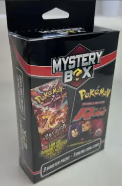 Pokemon MJH Mystery Box Factory Sealed 3 Booster Packs + 1 Online Code Card! - Image 1
