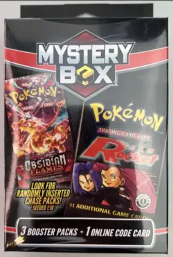 Pokemon MJH Mystery Box Factory Sealed 3 Booster Packs + 1 Online Code Card! - Image 2