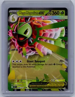 Mega Meganium ex 010/217 Double Rare Ascended Heroes Pokemon Holo Near Mint - Image 1