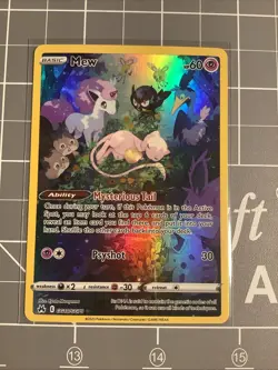 2023 Pokemon Sword & Shield Crown Zenith Galarian Gallery Mew #GG10/GG70 - Image 1