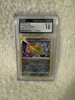 Radiant Steelix Pokemon (2022) Lost Origin - 124/196 Holo CGC 10 - Image 1