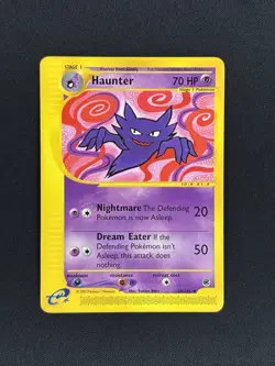 Pokemon TCG Haunter 080/165 Expedition Base Set Regular 2002 70 HP - Image 1