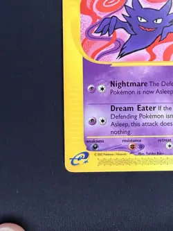 Pokemon TCG Haunter 080/165 Expedition Base Set Regular 2002 70 HP - Image 5
