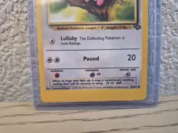 Pokemon Miscut Error Off Center OC Alignment Jigglypuff - Jungle Unlimited - Image 3
