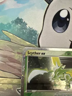 Pokemon Scyther ex 102/109 Ruby and Sapphire Holo - Image 3