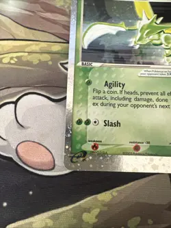 Pokemon Scyther ex 102/109 Ruby and Sapphire Holo - Image 5