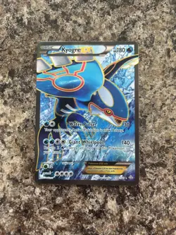 Pokemon Kyogre EX 148/160 XY - Primal Clash Full Art Ultra Rare Holo 180 HP - Image 1
