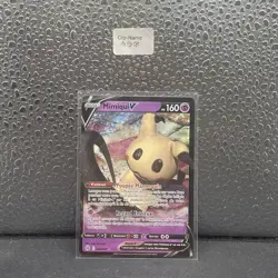 Carte Pokemon MIMIQUI 068/172 V Ultra Rare Epee et Bouclier 9 EB09 FR - Image 1