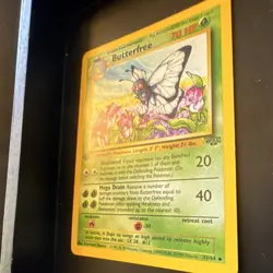 Pokemon TCG Butterfree 33/64 1st Edition Jungle Uncommon Stage 2 Vintage WotC - Image 3