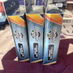 New Sealed Pokemon Lightning Power Box1 Ultra Rare 14Foil 1 Mini Binder lot of 3 - Image 3