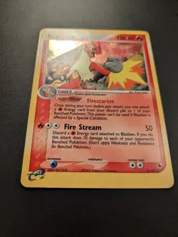 Blaziken 3/109 - Holo Rare - LP/MP - EX Ruby & Sapphire (2004) - Pokemon TCG - Image 3
