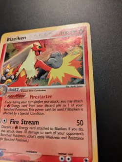 Blaziken 3/109 - Holo Rare - LP/MP - EX Ruby & Sapphire (2004) - Pokemon TCG - Image 4