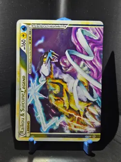 Pokemon Unleashed Raikou & Suicune Legend Top 92/95 NM - Image 1