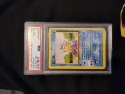 1999 POKEMON BASE SET 1ST EDITION SPANISH #63 SQUIRTLE PSA 8 - Image 1