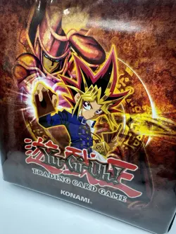 Yu-Gi-Oh! 1996 Yugi & Dark Magician Official 3-Ring Trading Card Binder - Used - Image 2