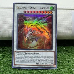 Yu-Gi-Oh! Dragunity Knight – Ascalon CYHO-EN033 Ultra Rare Unlimited - Image 1