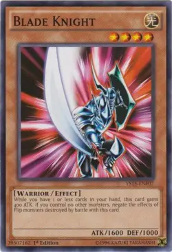 Blade Knight - YS15-ENF07 - Common - 1st Edition Lightly Played Starter Deck: Da - Image 1