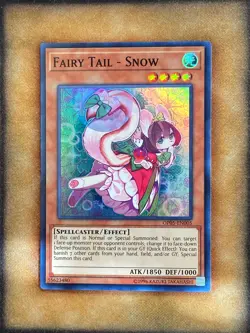 Yugioh Fairy Tail - Snow OP05-EN005 Super Rare NM - Image 1