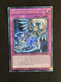 YUGIOH! DOMINUS IMPULSE [RA05-EN080] ULTIMATE RARE- 1st EDITION [NM] - Image 1