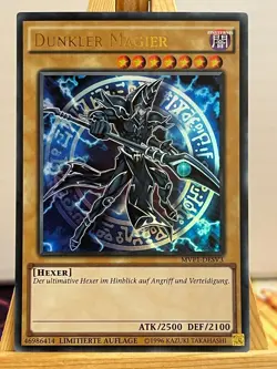 Dunkler Magier MVP1-DESV3 Ultra Rare Deutsch EX YUGIOH - Image 1