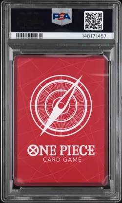 2025 ONE PIECE ENGLISH VERSION 2ND ANV SET #081 MARSHALL D. TEACH PSA 10 - Image 2