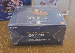 One Piece OP-01 Romance Dawn Sealed English Booster Box White Bottom With Case - Image 2