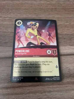 COLD FOIL - Disney Lorcana Powerline - Musical Superstar 117/204 - Fabled - Image 1
