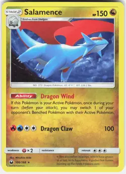 Salamence - (Cosmos Holo) Promo Miscellaneous Cards & Products 106/168 NM Holo - Image 1
