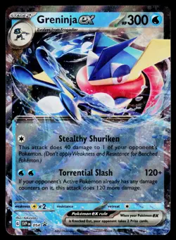 Greninja ex - Promo SV: Scarlet & Violet Promo Cards 054 NM Holo - Image 1