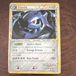 Steelix Prime Ultra Rare Holo Pokemon TCG Unleashed 87/95 English Card - Image 1