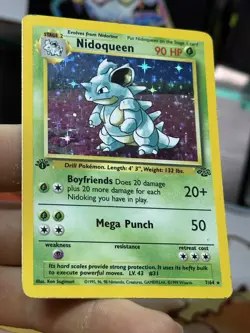 #2 1st Edition Nidoqueen 7/64 Jungle 1999 Holo Rare WOTC Pokemon Card TCG - Image 5