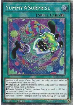 RA05-EN074 Yummy Surprise - Starlight Rare Card 1st Edition - Image 1