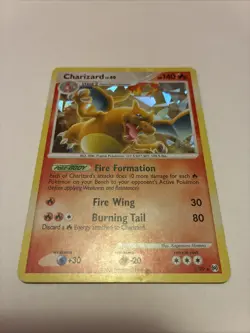 Pokemon TCG Charizard LV.60 Platinum Arceus Holo Rare Card 1/99 - Image 4