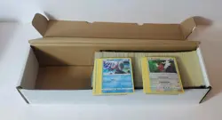 Box of Pokemon cards Over half full - Image 1
